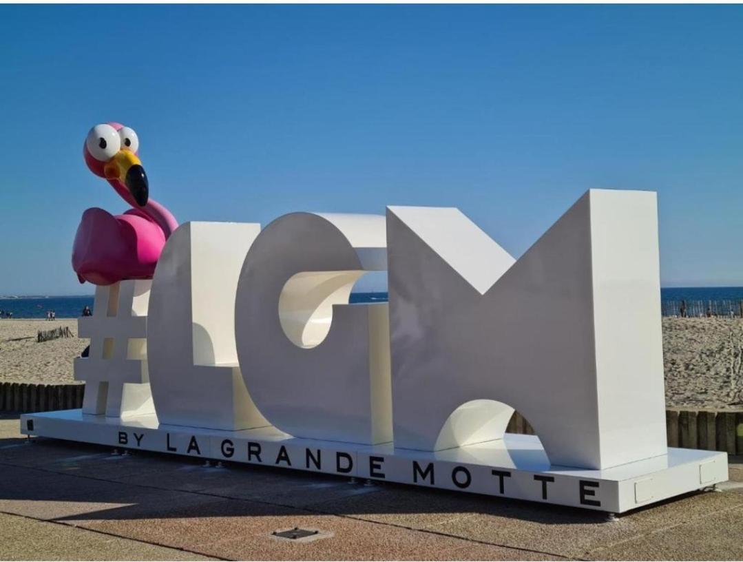 Appartement Secteur Couchant Residence Piscine 300M De La Plage ラ・グランド・モット エクステリア 写真