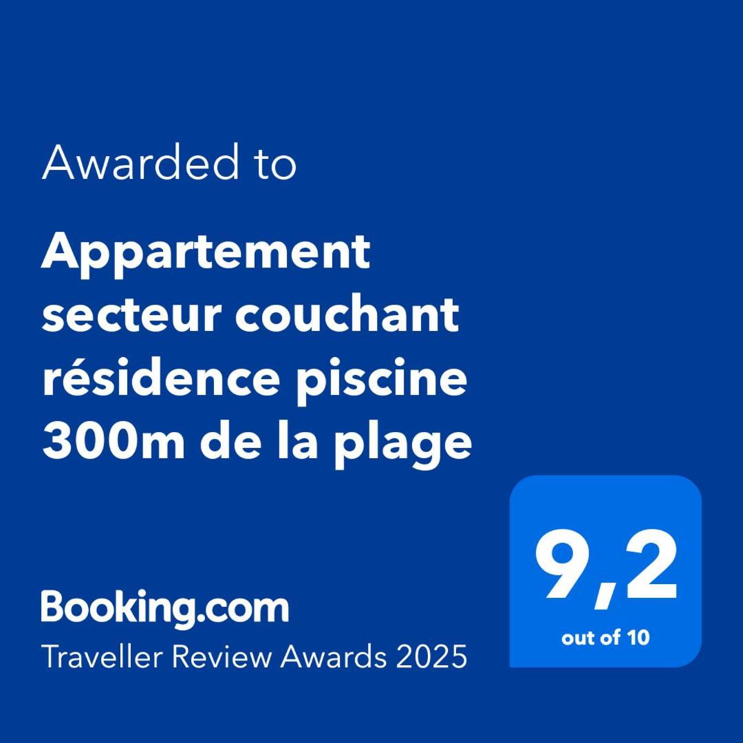 Appartement Secteur Couchant Residence Piscine 300M De La Plage ラ・グランド・モット エクステリア 写真